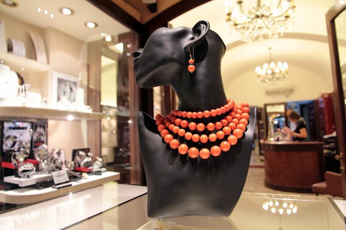 Collana di corallo sardo — Gioielleria Marti